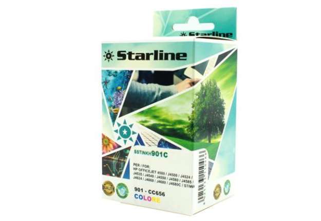 Immagine di Starline - Cartuccia ink Compatibile - per HP 901 - Colore -CC656AE