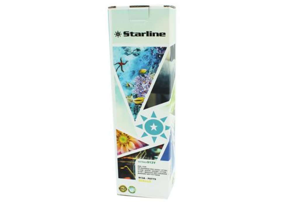 Immagine di Starline - Cartuccia ink Compatibile - per HP 913 - Giallo