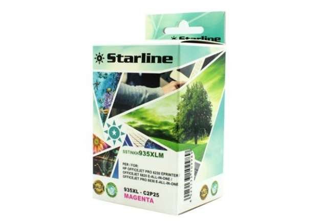Immagine di Starline - Cartuccia ink Compatibile - per HP 935XL - Magenta - C2P25AE - 27ml