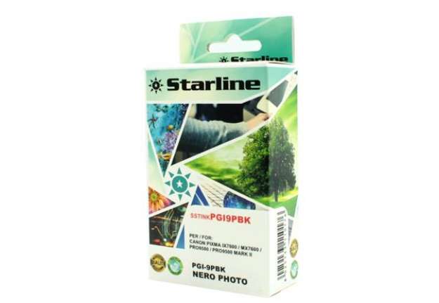 Immagine di Starline - Cartuccia ink - per Canon - Nero - PGI9 BK - 13,4ml