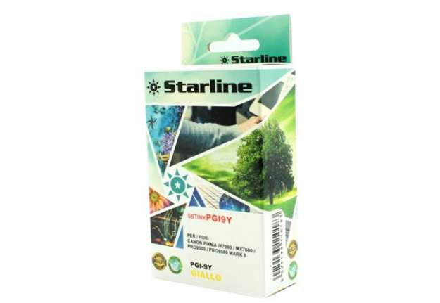 Immagine di Starline - Cartuccia ink - per canon - Giallo - PGI9 YE - 13,4ml