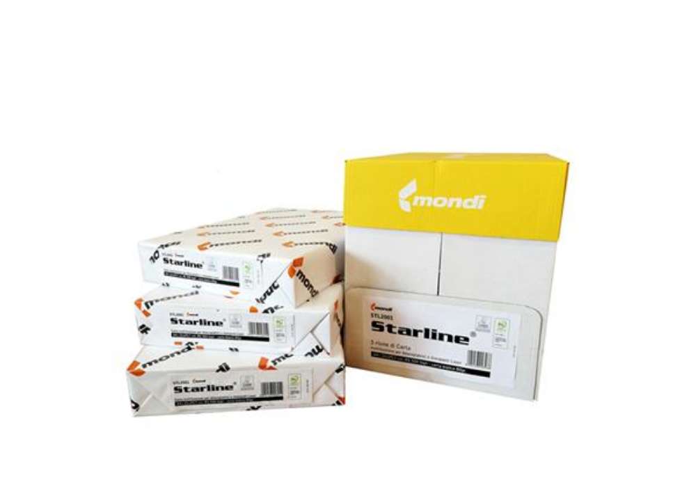 Immagine di Carta fotocopie - A4 - 80 gr - bianco - Starline - conf. 500 fogli
