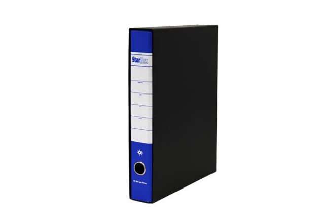 Immagine di Registratore Starbox sfuso - dorso 5 cm - protocollo 23 x 33 cm - blu - Starline
