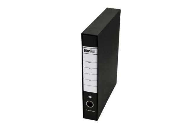 Immagine di Registratore Starbox sfuso - dorso 5 cm - protocollo 23 x 33 cm - nero - Starline