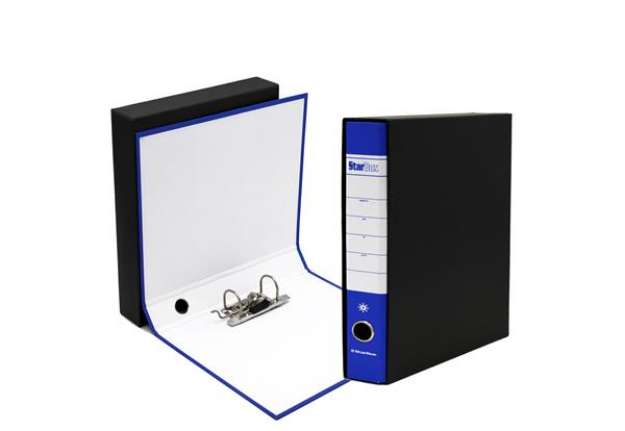 Immagine di Registratore Starbox - dorso 5 cm - commerciale 23 x 30 cm - blu - Starline