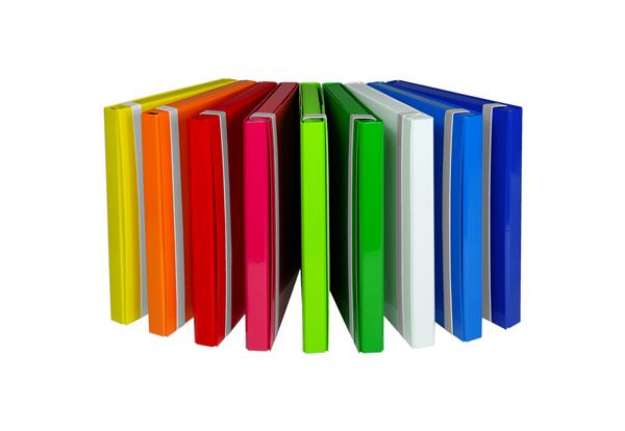 Immagine di Cartella progetto - con elastico - dorso 3 cm - colori assortiti - Starline