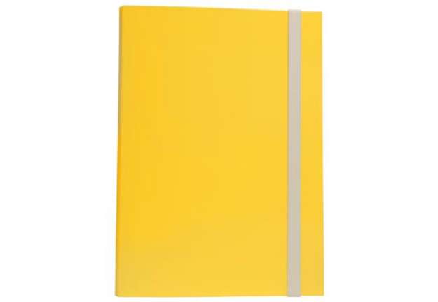 Immagine di Cartella progetto - con elastico - dorso 3 cm - giallo - Starline