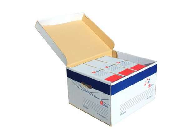 Immagine di Scatola archivio ST-box - con coperchio - 37 x 27 x 43 cm - Starline