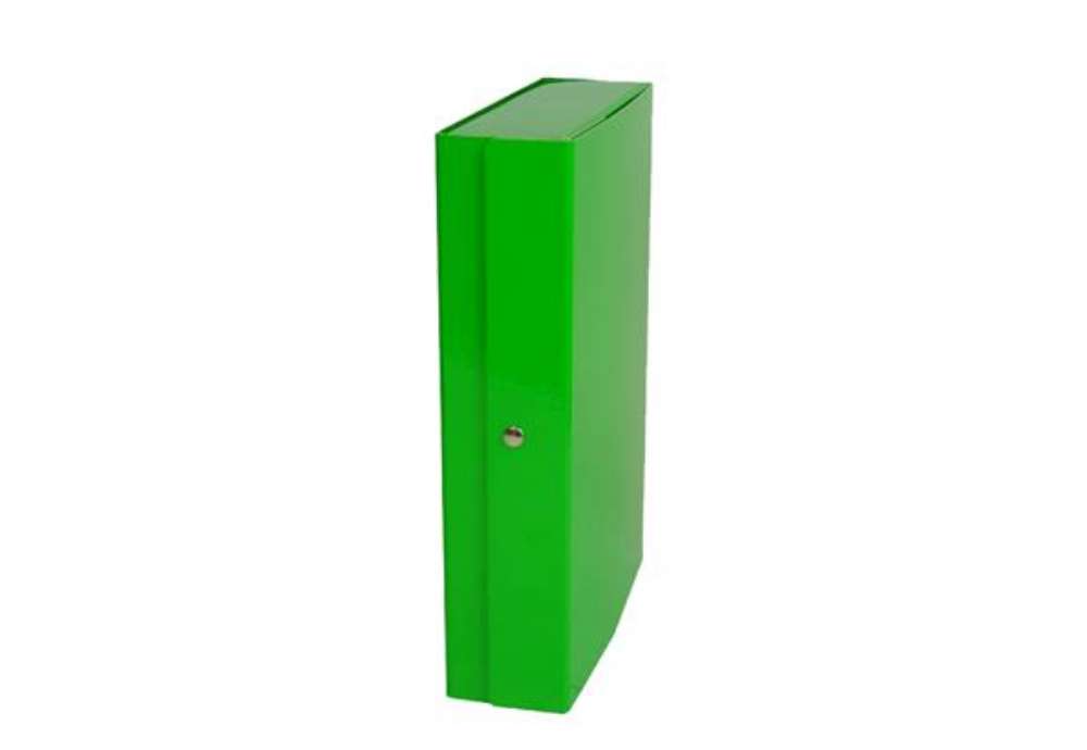 Immagine di Scatola progetto Glossy - dorso 6 cm - verde - Starline