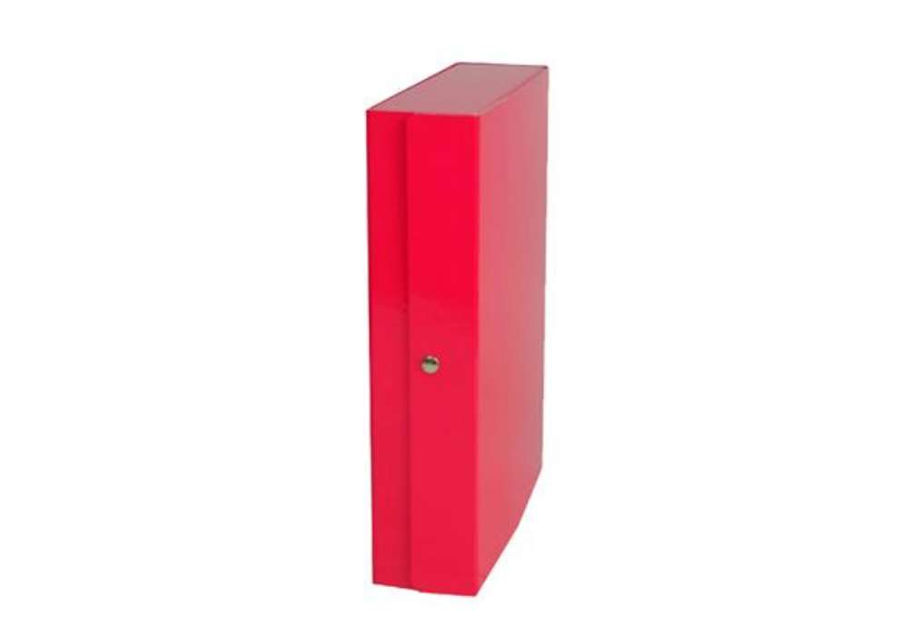 Immagine di Scatola progetto Glossy - dorso 6 cm - fucsia - Starline