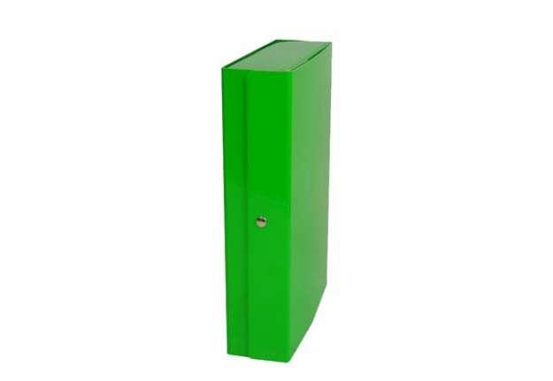 Immagine di Scatola progetto Glossy - dorso 10 cm - verde - Starline