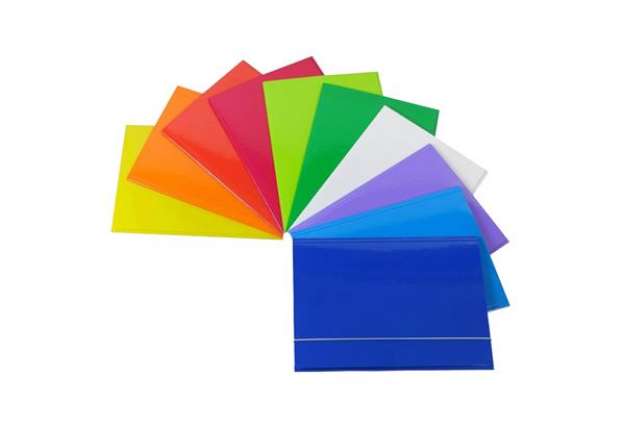 Immagine di Cartellina con elastico - cartone plastificato - 3 lembi - 25x34 cm - colori assortiti - Queen - Sta