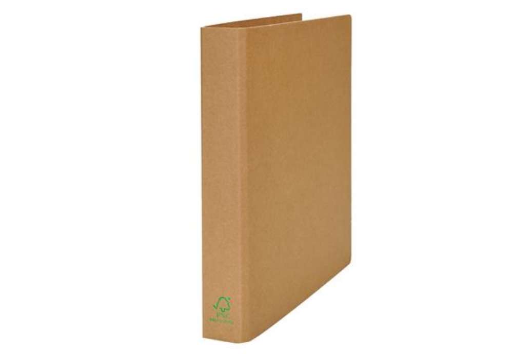 Immagine di Raccoglitore Eco - 22 x 30 cm - 2 anelli tondi 30 mm - dorso 4 cm - avana - Starline