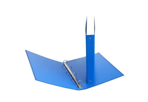 Immagine di Raccoglitore - 4 anelli tondi 30 mm - dorso 4 cm - 22x30 cm - azzurro - Starline