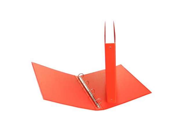 Immagine di Raccoglitore - 4 anelli tondi 30 mm - dorso 4 cm - 22x30 cm - rosso - Starline