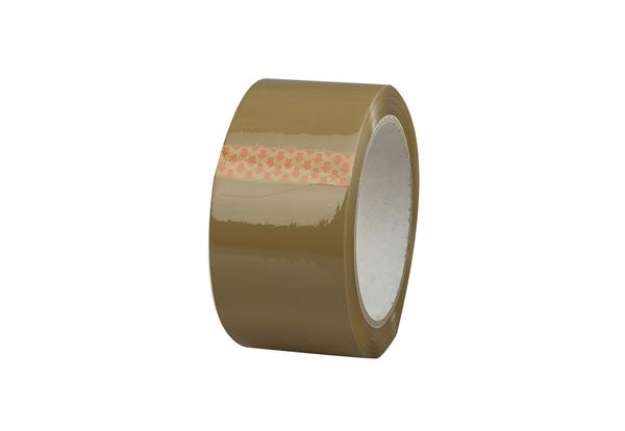 Immagine di Nastro adesivo - 5 cm x 66 m - PPL - avana - Starline