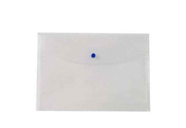 Immagine di Busta con bottone - PPL - 22x30 cm - trasparente neutro - Starline