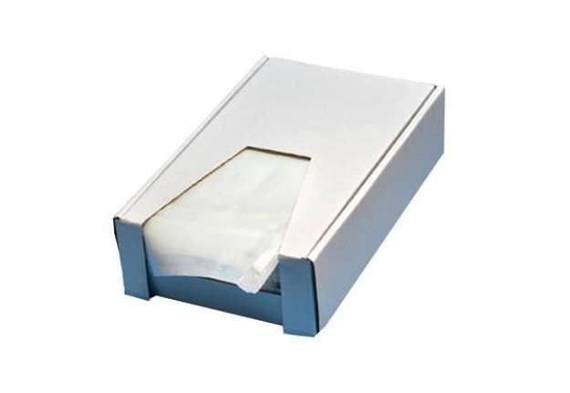 Immagine di Busta adesiva portadocumenti - senza stampa - C4 (32 x 25 cm) - carta - trasparente - Eco - Starline