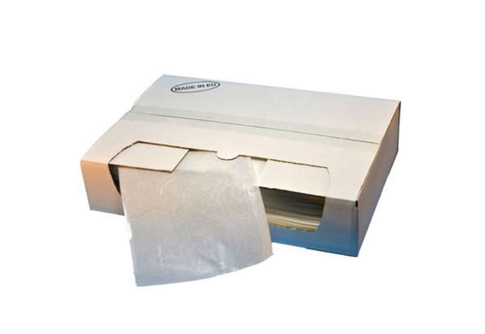 Immagine di Busta adesiva portadocumenti - senza stampa - C6 (16 x 12 cm) - carta - trasparente - Eco - Starline