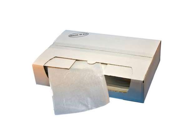 Immagine di Busta adesiva portadocumenti - senza stampa - C6 (16 x 12 cm) - carta - trasparente - Eco - Starline