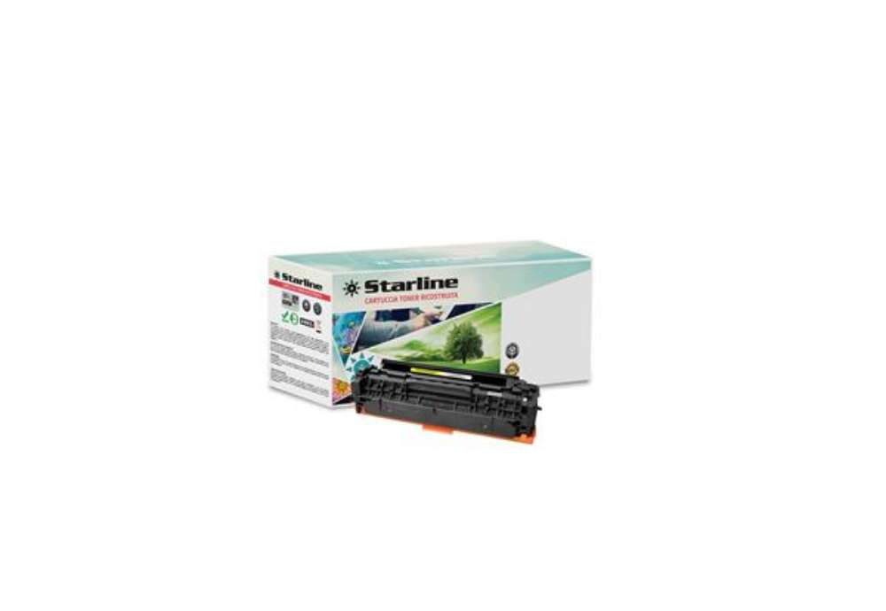 Immagine di Starline - Toner Ricostruito - per Canon - Giallo - 2659B002AA - 2.900 pag