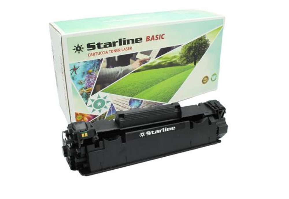 Immagine di Starline - Toner Ricostruito - per Canon - Nero - 9435B002AA - 2.400 pag