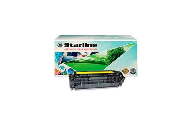 Immagine di Starline - Toner Ricostruito - per HP 304A - Giallo - CC532A - 2.800 pag
