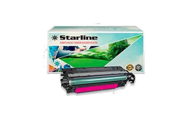 Immagine di Starline - Toner Ricostruito - per HP 504A - Magenta - CE253A - 7.000 pag