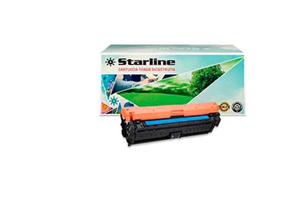 Immagine di Starline - Toner Ricostruito - per HP 651A - Ciano - CE341A - 16.000 pag