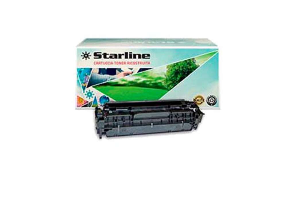 Immagine di Starline - Toner Ricostruito - per HP 305A - Nero - CE410A - 2.200 pag