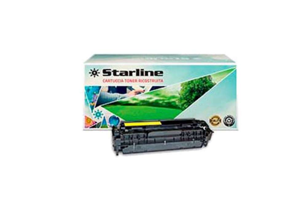 Immagine di Starline - Toner Ricostruito - per HP 305A - Giallo - CE412A - 2.600 pag