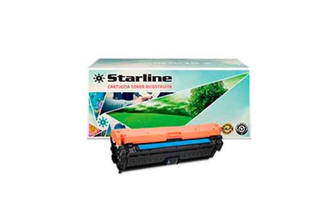 Immagine di Starline - Toner Ricostruito - per HP 307A - Ciano - CE741A - 7.300 pag