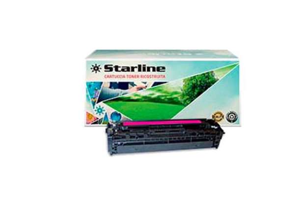 Immagine di Starline - Toner Ricostruito - per HP 131A - Magenta - CF213A - 1.800 pag