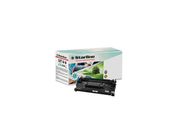 Immagine di Starline - Toner Ricostruito - per HP 26X - Nero - CF226X - 9.000 pag