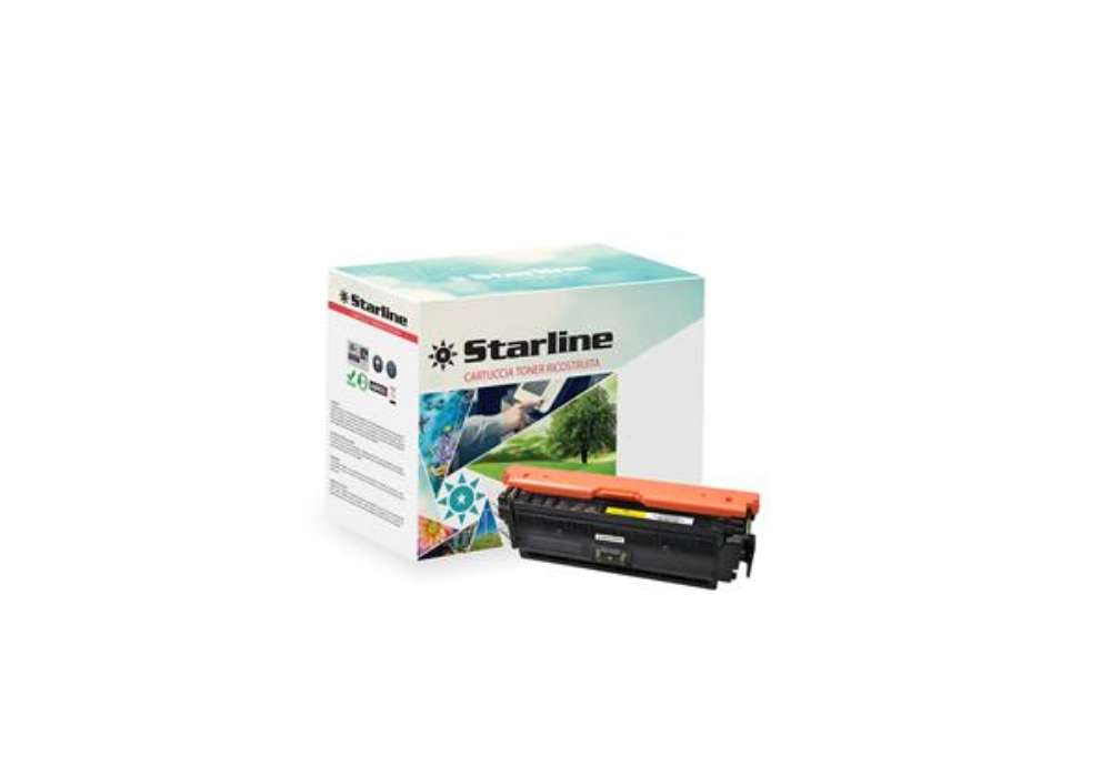 Immagine di Starline - Toner Ricostruito - per HP 508A- Giallo - CF362A - 5.000 pag