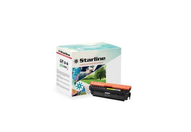 Immagine di Starline - Toner Ricostruito per HP 508X - Giallo - CF362X - 9.500 pag