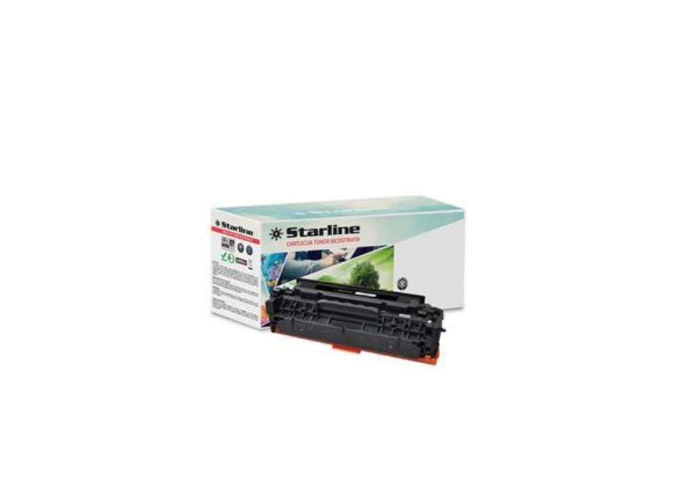 Immagine di Starline - Toner Ricostruito - per HP 312A - Nero - CF380A - 2.400 pag