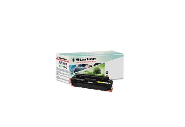 Immagine di Starline - Toner Ricostruito - per HP 410A - Giallo - CF412A - 2.300 pag