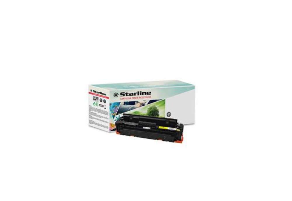 Immagine di Starline - Toner Ricostruito per HP 410X - Giallo - CF412X - 5.000 pag