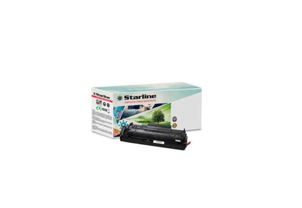 Immagine di Starline - Toner Ricostruito - per HP 12A - Nero - Q2612A - 2.000 pag