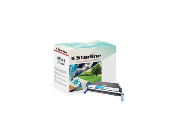 Immagine di Starline - Toner Ricostruito - per HP 643A - Ciano - Q5951A - 10.000 pag