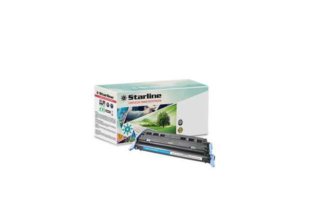 Immagine di Starline - Toner Ricostruito - per HP - Ciano - Q6001A - 2.000 pag