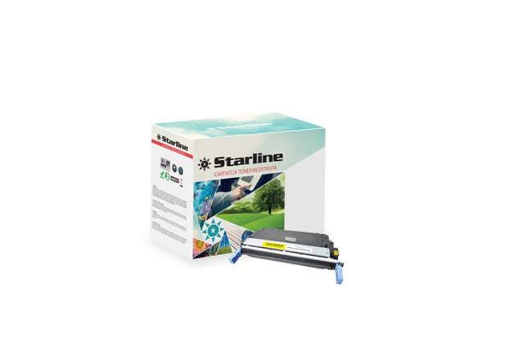Immagine di Starline - Toner Ricostruito - per HP - Giallo - Q6462A - 12.000 pag