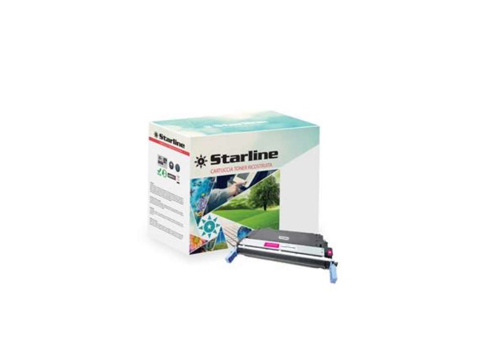 Immagine di Starline - Toner Ricostruito - per HP - Magenta - Q6463A - 12.000 pag