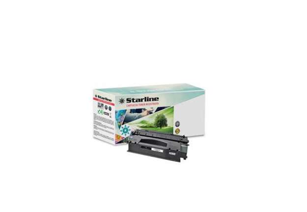 Immagine di Starline - Toner Ricostruito - per HP 53X - Nero - Q7553X - 7.000 pag