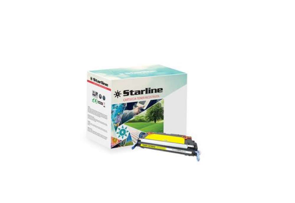 Immagine di Starline - Toner Ricostruito - per HP - Giallo - Q7582A - 6.000 pag