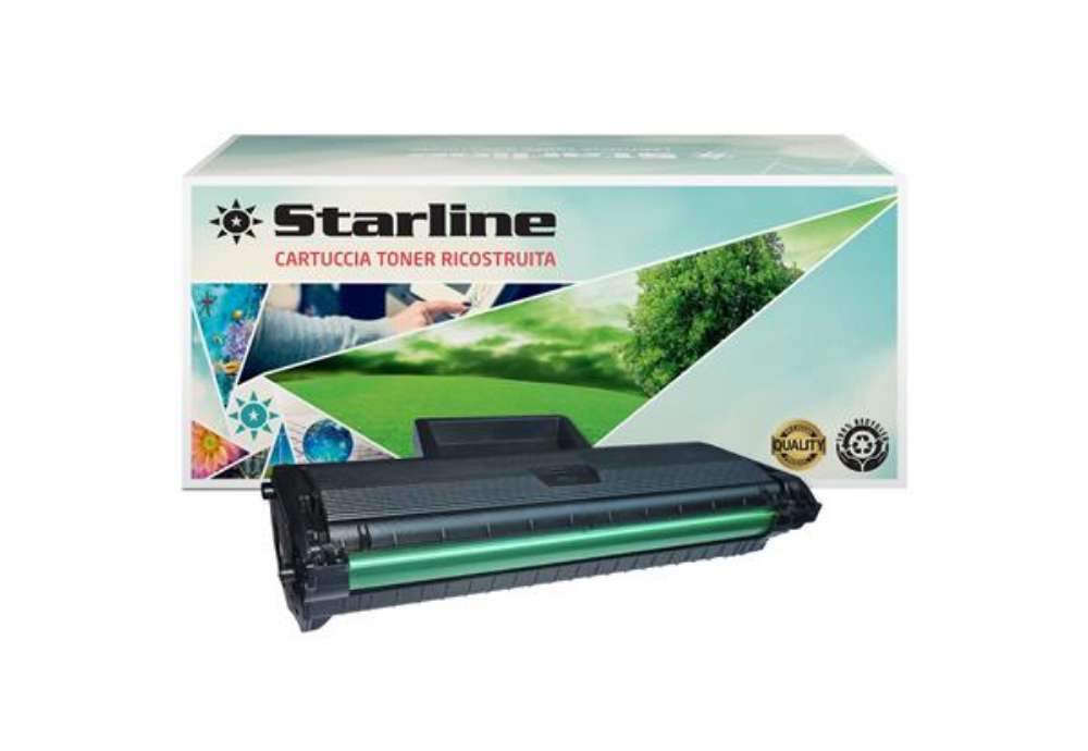 Immagine di Starline - Toner Ricostruito - per HP 106A - Nero - n.106A- W1106A - 3.000 pag
