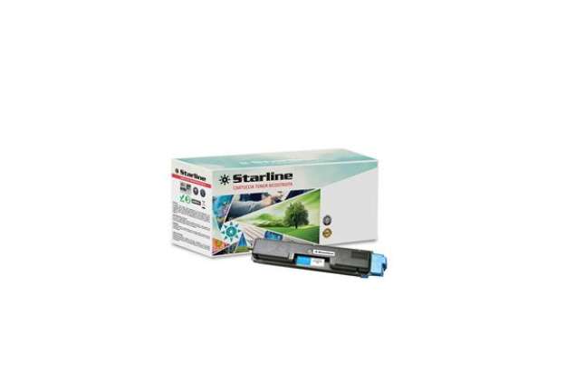 Immagine di Starline - Toner Ricostruito - per Kyocera - Ciano - TK-580C - 2.800 pag