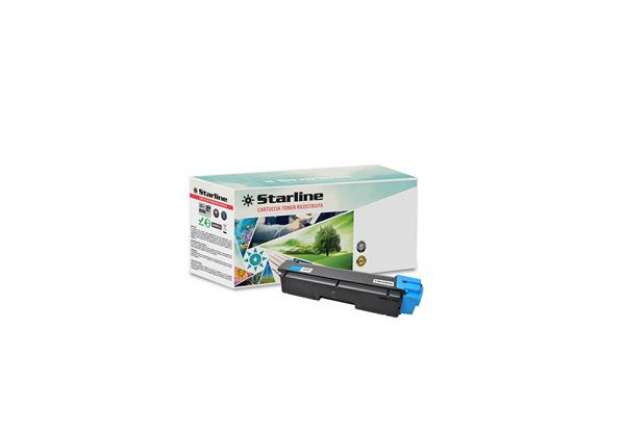 Immagine di Starline - Toner Ricostruito - per Kyocera - Ciano - TK-590C - 5.000 pag
