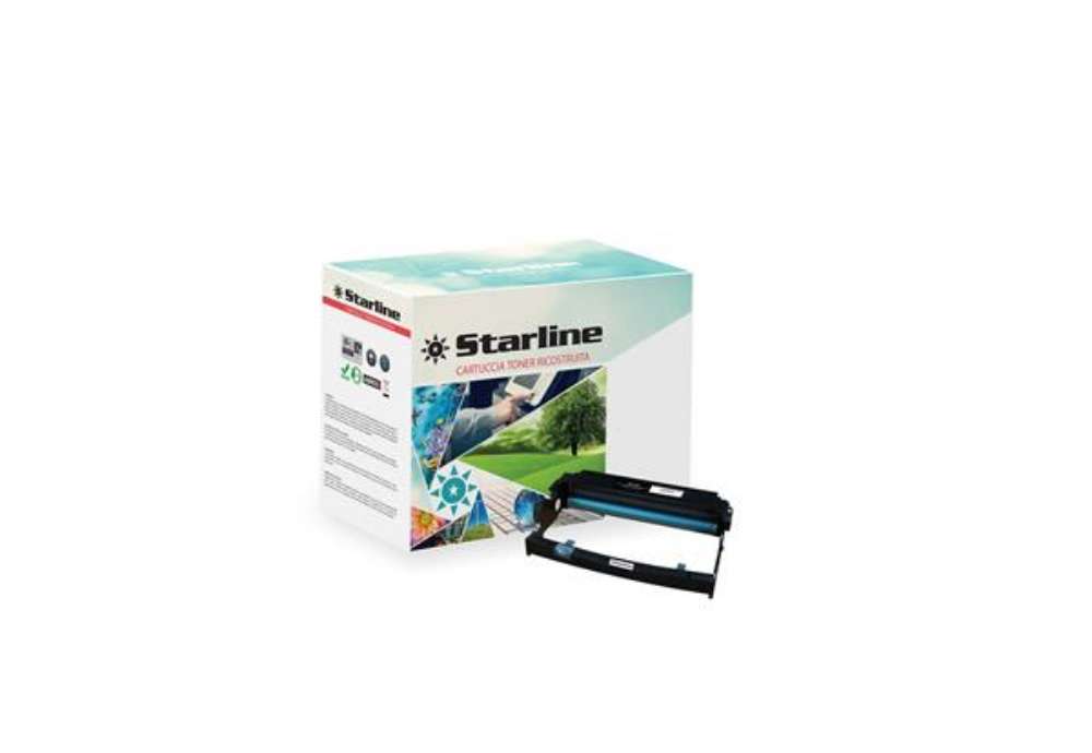 Immagine di Starline - Tamburo Ricostruito - per Lexmark - Nero - E250X22G - 30.000 pag